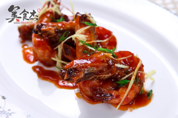 Sweet and Honeyed Prawns recipe