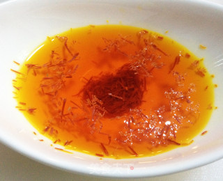 Saffron Shrimp Fried Rice recipe