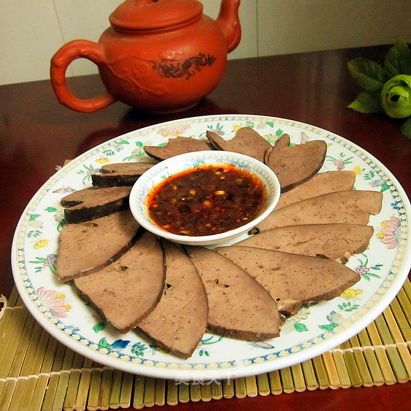 White Sliced Pork Liver recipe