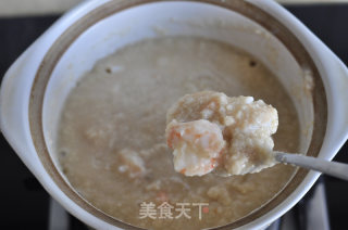 Shrimp and Egg Oatmeal recipe