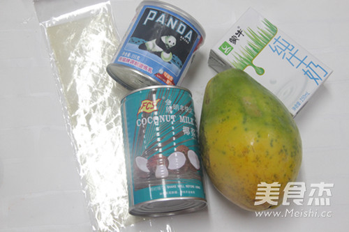 Papaya Milk Jelly recipe