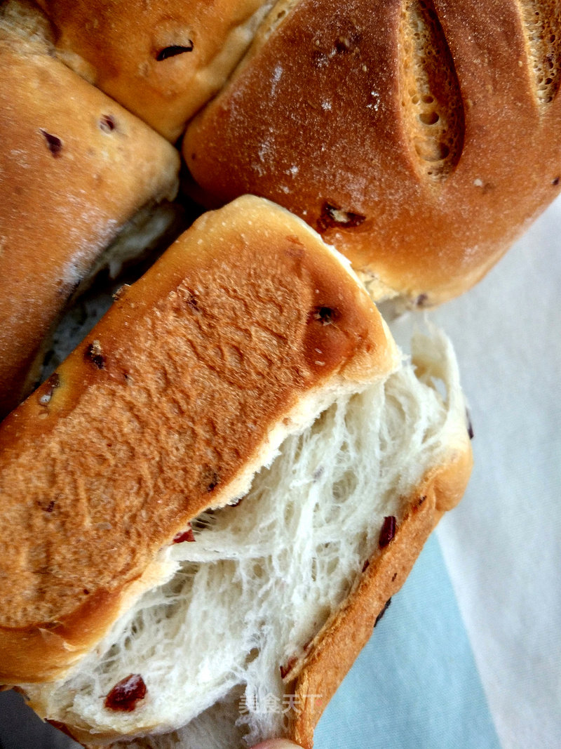 #aca烤明星大赛#zhong Kind of Cranberry Bread (drawing without Glove Film) recipe