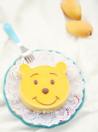 Little Pooh Mango Mousse recipe