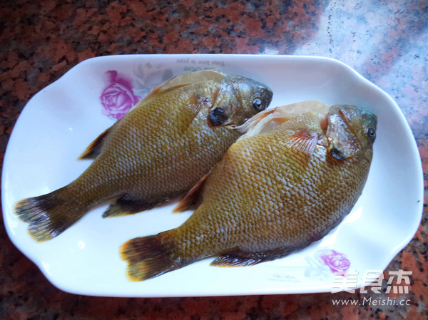 Microwave Version Steamed Sunfish recipe