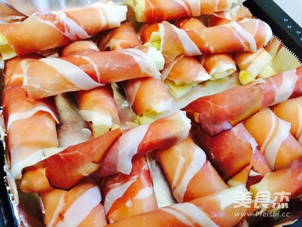Bacon Cheese Flavored Milk Bamboo Shoot Rolls recipe