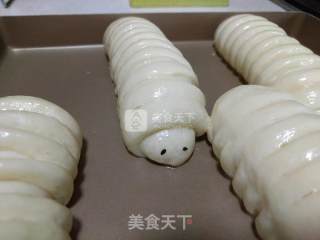#aca烤明星大赛#caterpillar Bread recipe