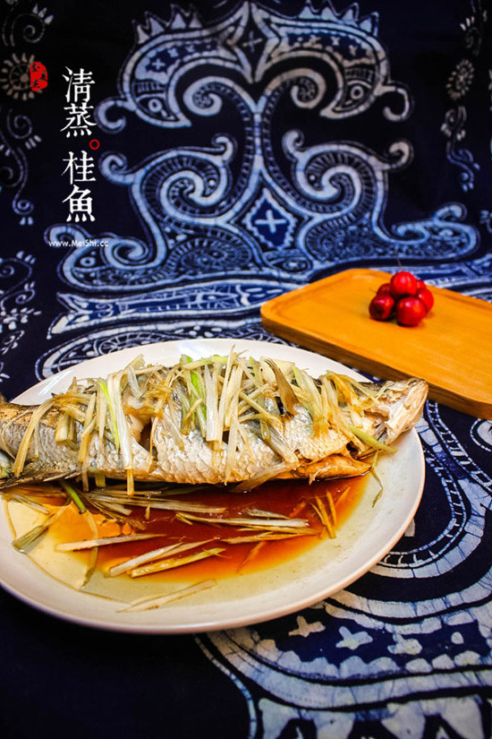 Steamed Mandarin Fish recipe