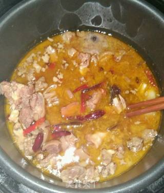 Lamb Stewed with White Radish—electric Pressure Cooker Version recipe