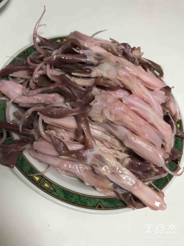 Duck Tongue with Wenzhou Sauce recipe