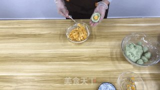 Salted Egg Yolk Pork Floss recipe