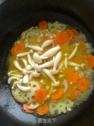 Lazy Baby Meal-four Vegetables Braised in Curry Sauce recipe