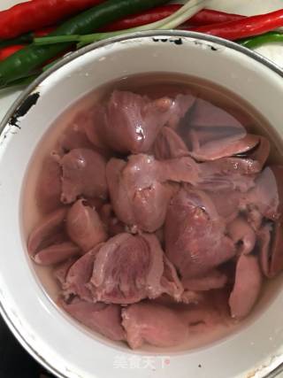 Stir Fried Chicken Hearts recipe