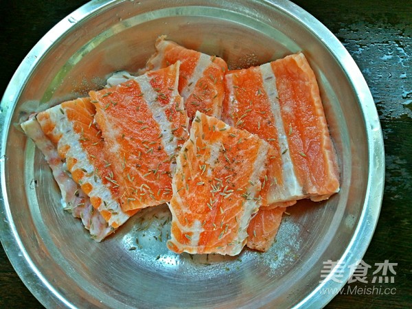 Fried Salmon Bone recipe