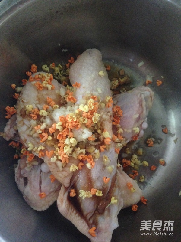 Osmanthus Wings recipe