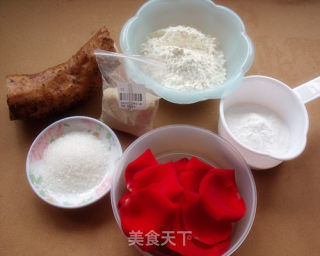 Rose White Jade Cake recipe