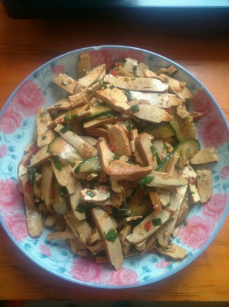 Dried Tofu with Cold Dressing recipe