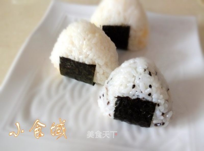 Handmade Japanese Rice Balls recipe