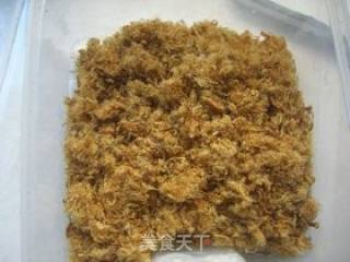 Golden Pork Floss Crisp Bars recipe