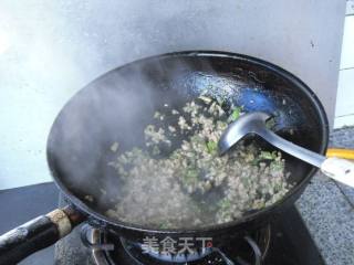 Stir-fried Cowpea with Minced Meat recipe