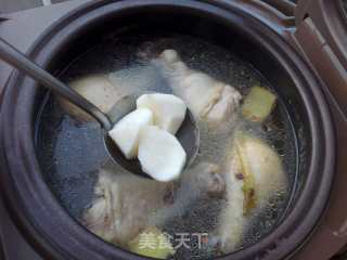 Yam Chicken Drumstick Soup recipe
