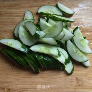 Tossed Cucumber recipe