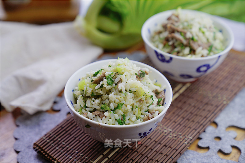 Mustard Beef Fried Rice recipe