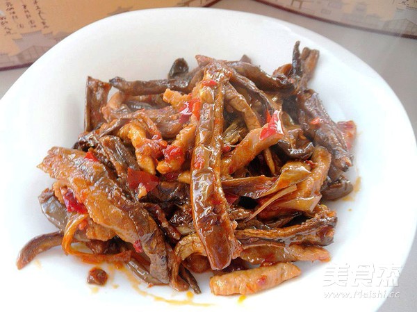 Dried Eggplant with Fish Flavor recipe