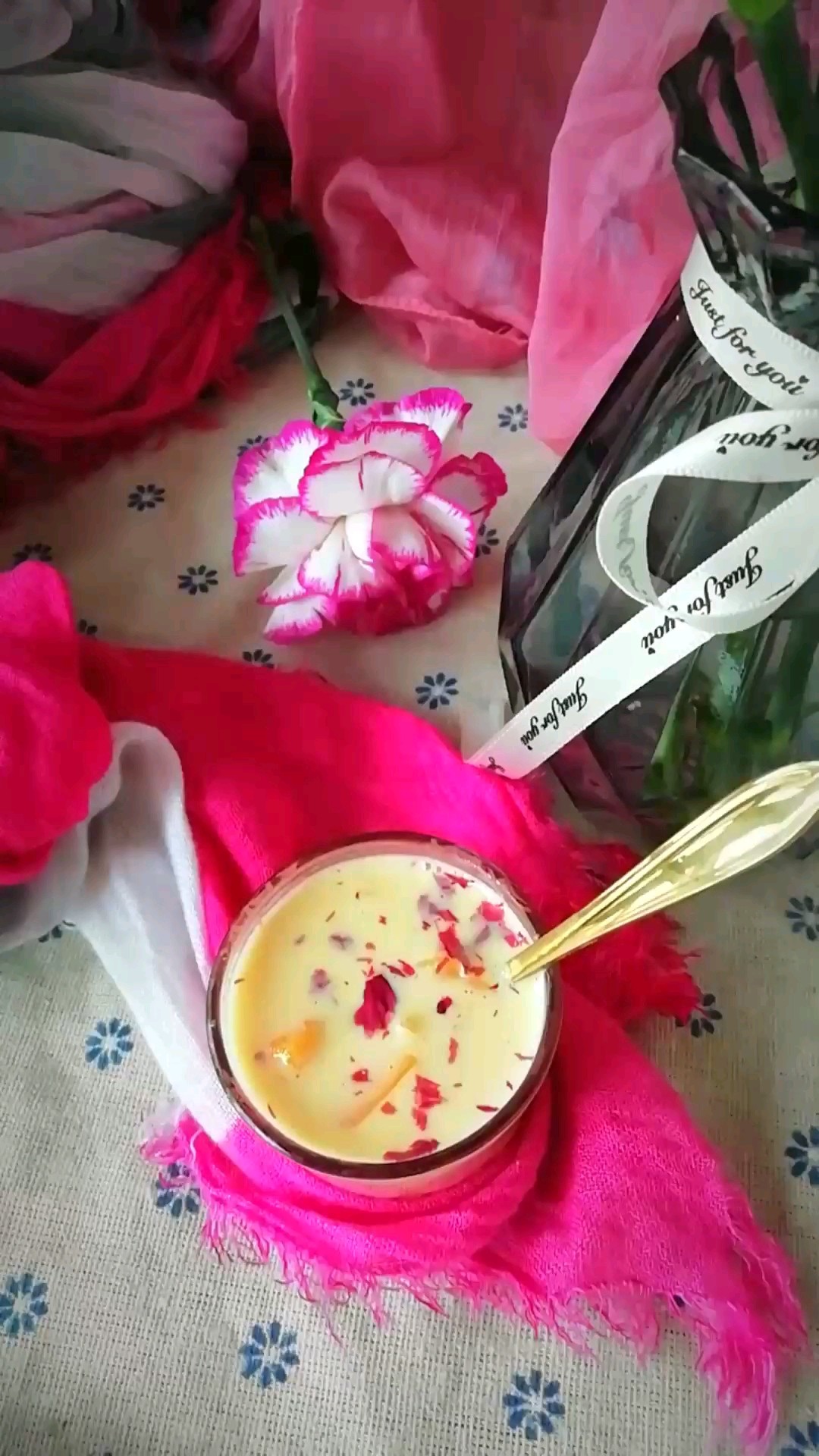 Floral Mango Sago recipe