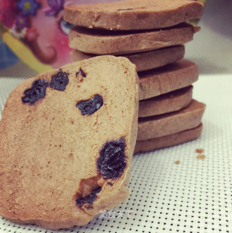 Chocolate Blueberry Cookies recipe