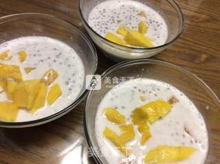 Blueberry Coconut Milk Sago By: Special Writer of Blueberry Food recipe