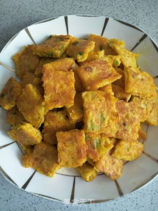 Shredded Pumpkin Fried Eggs recipe