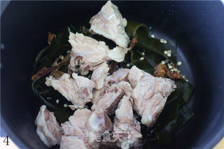 Trial Report of Joyoung Boiling Pressure Cooker 3 [kinked Seaweed Pork Ribs Soup] recipe