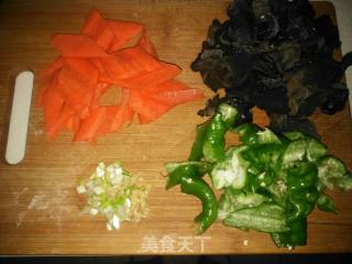 Stir-fried Yam with Vegetables recipe