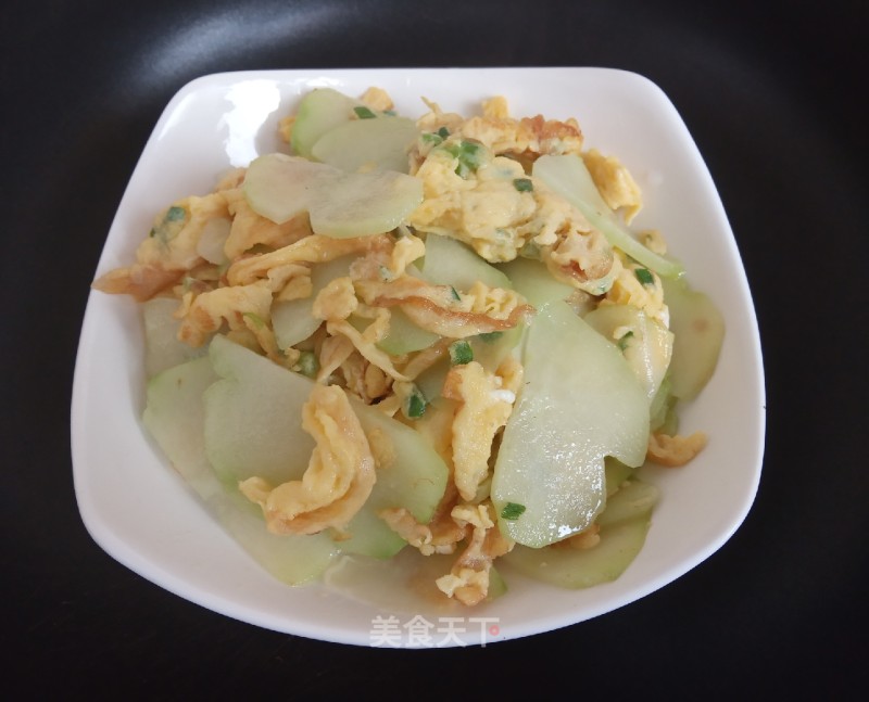 Chayote Scrambled Eggs recipe