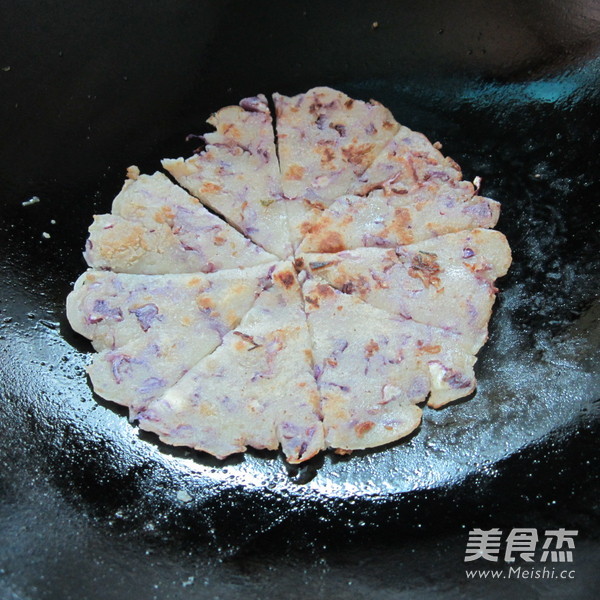 Purple Cabbage Pancakes recipe