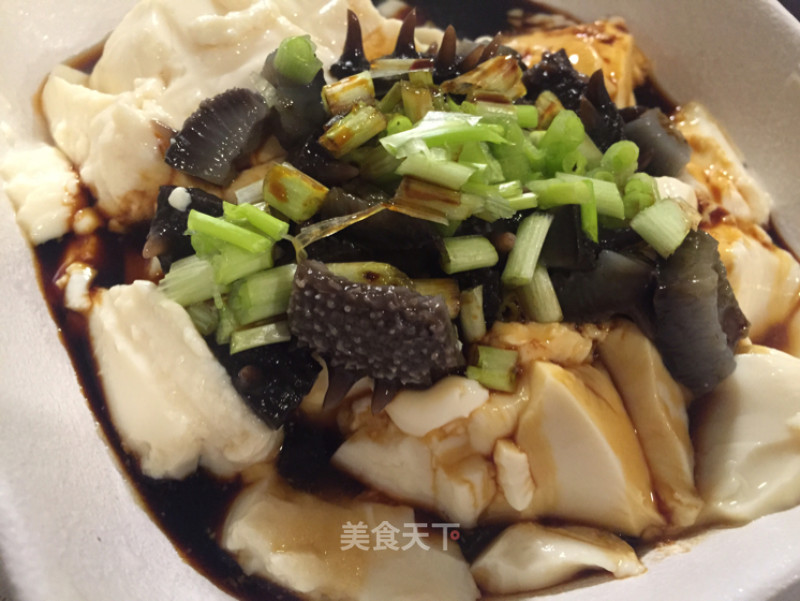 Tofu with Sea Cucumber