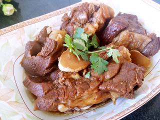 【northeast】red Braised Lamb Leg recipe