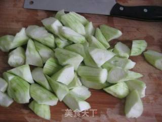 Scrambled Eggs with Loofah recipe