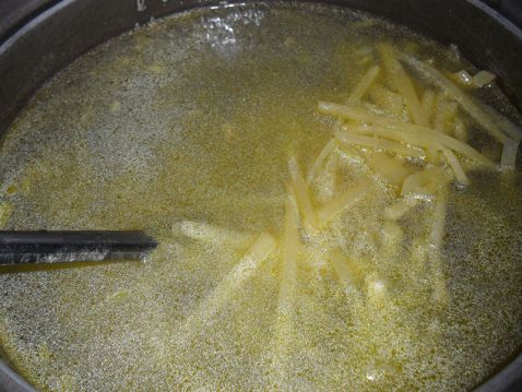 Shredded Potato Soup recipe