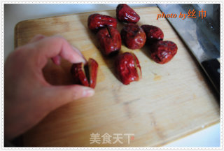 Red Dates, Lotus Seeds, Glutinous Rice and Lotus Root recipe