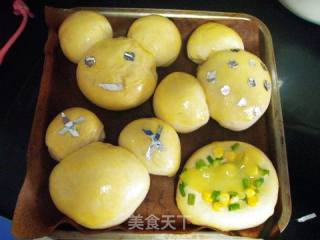 Mickey Corn Mochi Bread recipe