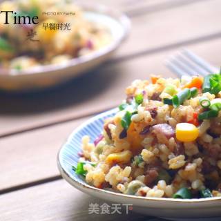 Stir-fried Beef Rice recipe