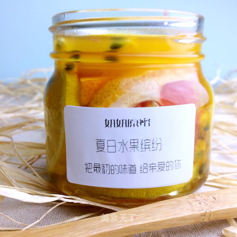 Honey and Fruits are Colorful to Tease You All Summer recipe