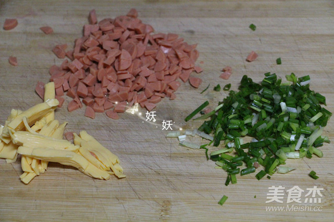 One-time Fermented Chive Cheese Bread recipe