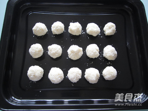Egg White Coconut Balls recipe