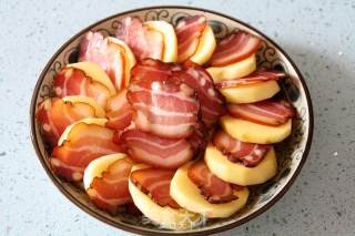 Steamed Potatoes with Bacon recipe