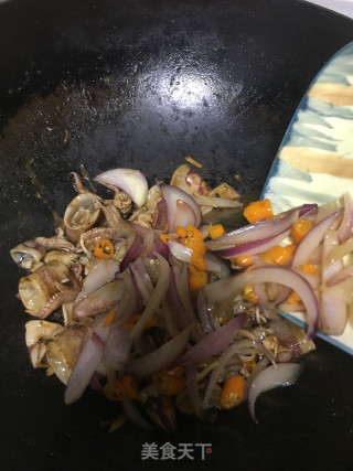 Sauce Fried Squid recipe