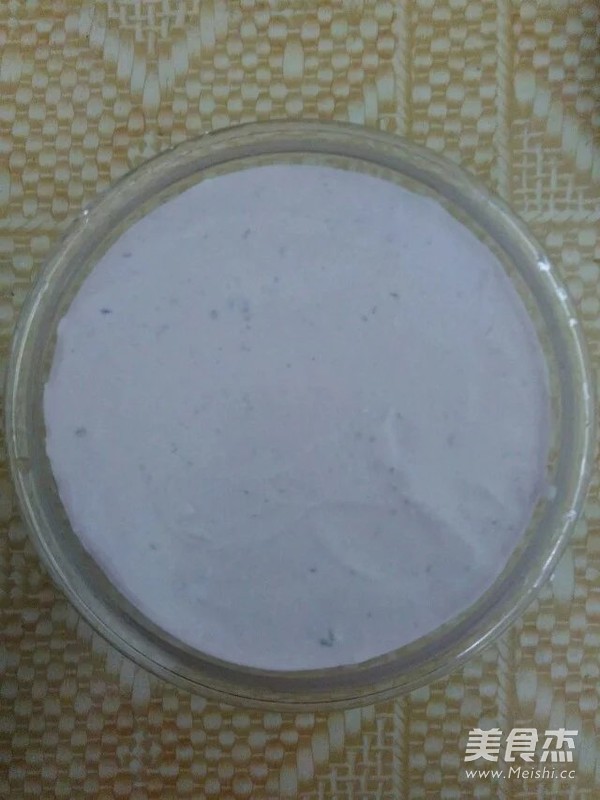 Three Ingredients without Stirring-purple Sweet Potato Ice Cream recipe