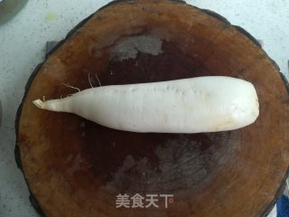 White Radish Ribs Soup recipe