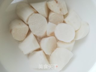 Yam Pork Ribs Soup recipe